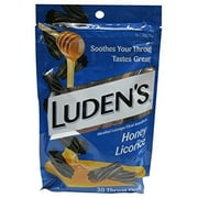Ludens Honey Licorice Cough Drops, 30 Count