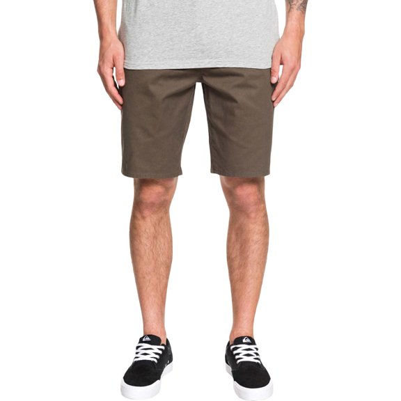 Quiksilver Mens Everyday Regular Fit Khaki, Chino Shorts