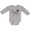AC-Heather Grey, variant on Inktastic Well Bless your Heart with Leopard Print Boys or Girls Long Sleeve Baby Bodysuit