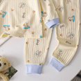 thumbnail image 4 of TOWED22 Toddler Baby Girl Boy Winter Clothes 2 Piece Cartoons Graphics Long Sleeve Sweatshirt Tops Elastic Waist Pants Set Fall Outfit Clothing(Light Blue,12-18 M), 4 of 5