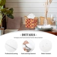 thumbnail image 3 of Kdxio Red Cars Print Tissue Box Cover,Square Decorative PU Leather Facial Paper Case Organizer Holder Dispenser for Bathroom,Night Stands,Desk,Car 5.2''X5.2''X5.2'', 3 of 8