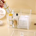 thumbnail image 5 of Cotton Swab Box Multifunctional Moisture-proof Convenient Cotton Swab Cotton Pad Organizer Box, 5 of 5