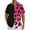 Hot Pink, variant on QQAMB Men's Shirts Button Down Lapel Collar Leopard Print Short Sleeve Shirt Trendy Hawaiian Shirts Summer Casual Vacation Tops Orange 4XL
