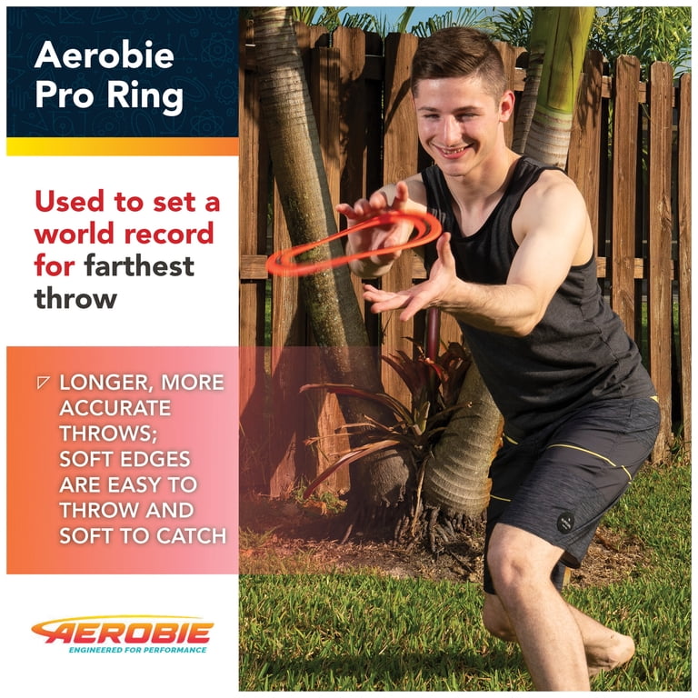 Aerobie Pro Ring Flying Disc, 14 Inch Orange photo 3