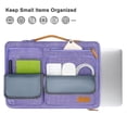 thumbnail image 2 of Bandolera para portátil MOSISO 360 Protective de 15 a 15,6 pulgadas, color morado, 2 of 7
