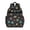 Alien and Meteor, variant on Alien UFO Pale Green Pattern Backpack for School, Cute School Bag with Adjustable Shoulder Straps and Padded Back, 15.25"x11.5"x5.25"