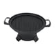 thumbnail image 3 of Tabletop Portable Grill, Heat Resistance Hibachi Grill Die Cast Aluminum With Nonstick Baking Pan For Picnic For Outdoor  For Camping ANGGREK One Person Outdoor Grill, 3 of 8