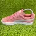 thumbnail image 2 of PU & MA Suede Classic Womens Size 7 Pink Gray White Athletic Walking Shoes Sneakers, 2 of 6