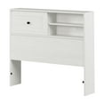 thumbnail image 2 of South Shore Hazen Twin Bookcase Headboard, in White Pine, 2 of 12