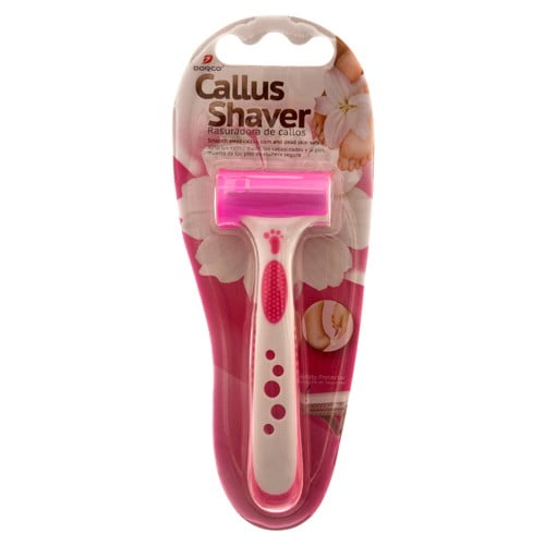 Dorco Callus Shaver Razor W/ Ergonomic No Slip Handle & Blade Safty