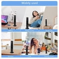 thumbnail image 5 of 15' Rechargeable Tower Fan Portable Floor Bladeless Fan Table Airs Cooler Vertical Tower Fan for Bedroom Office, 5 of 5