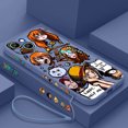 thumbnail image 1 of Cartoon O-Ones Pieces Phone Case For Apple iPhone 15 14 13 12 11 Pro Max Plus 8 7 SE Liquid Left Rope Capa Cover, 1 of 1