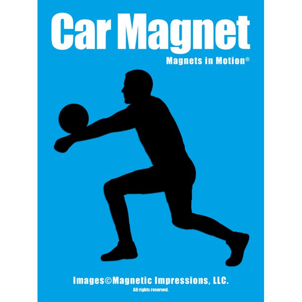 in Motion Volleyball Player Male Car Black