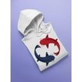 thumbnail image 3 of Two Koi Fish Hoodie Women -SPIdeals Designs, Female XX-Large, 3 of 4