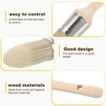thumbnail image 6 of WEUVEB Birch Trim Brushes 1Pcs For Wall Painting And Art Projects With Tapered Design, 6 of 8