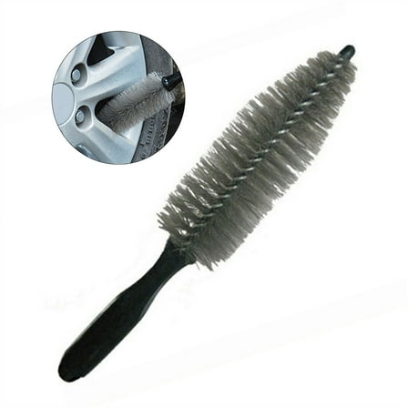 Wheel Hub and Tire Cleaning Brush Tool for Car Auto Motorcycle Bike