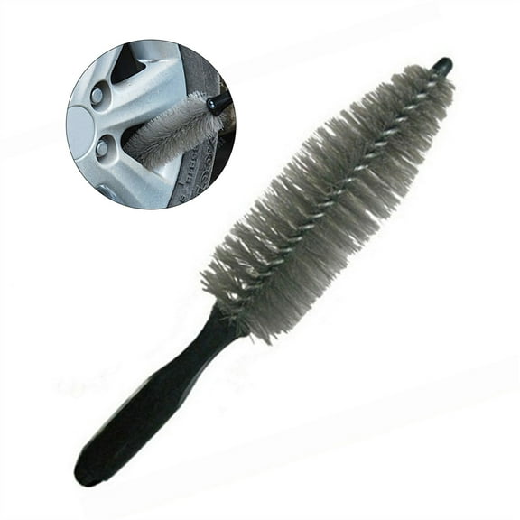 Wheel Hub and Tire Cleaning Brush Tool for Car Auto Motorcycle Bike