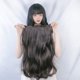 thumbnail image 5 of Extensiones de cabello largo ondulado Ticfox 4 postizos con clip marrón oscuro, 5 of 12