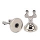 thumbnail image 4 of 2Pcs Table Number Stands Stainless Steel Round Stable Base Sturdy Simple Place Card Holder for Wedding Party Office Spiral Type, 4 of 5