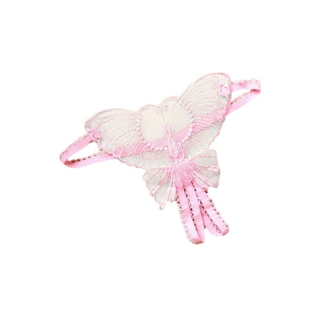 

Kiapeise Women Sexy Lace Hollow out Butterfly Shaped G-String Underwear Panty