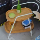 RENACLIPY Mini Storage Rack Mini House Storage Rack Metal 1 Set ...