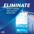 thumbnail image 2 of Fragrance Free Hanging Moisture Absorber, 15.4 oz., 6 Pack - Eliminates Musty Odors for Fresher Air, Ideal Absorbers Closet, 10% More Absorbing Power*, 2 of 5