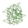 thumbnail image 2 of Clips Papier, Léger Cyan Triceratops Forme en Forme de Trombones 100 Pcs pour l'Organisation, 2 of 8