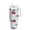 Watercolor Snowman and Red Barn, variant on 40 oz Insulated Stainless Steel Tumbler Double Wall Stainless Steel Tumbler with 2-Way Drinking Watercolor Snowman and Red Barn
