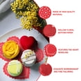 thumbnail image 4 of 100pcs Delicate Heart Shaped Food Paper Pads Cake Oil Blotting Paper Pads, 4 of 8