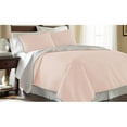 thumbnail image 5 of Modern Threads 3 Piece Coverlet, Reversible Leaf Design, Atmosphere/Hazel, Queen, 5 of 9