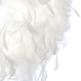 thumbnail image 3 of ACME Theodosia Feather Floor Lamp in White and Nickel, 3 of 5