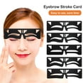 thumbnail image 1 of Eyebrow Stencil Precise Scale Three-Point Positioning Measuring Tool Professional Microblading Stainless Steel Measuring Ruler Eyebrow Tattoo Tool Tattoo Accessories, 1 of 8