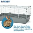 thumbnail image 2 of Prevue Pet Products Large Rectangular Small Animal Tubby with Gray Base, 2 of 8