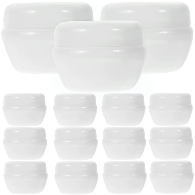 15pcs 20g Forma de hongos Crema Crema Loción de viaje Loción Contenedores Embalaje Botellas