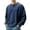 01 Navy1, variant on Awdenio Mens Shirts Linen Shirts Casual Long Sleeve Yoga Tops Lightweight Summer Beach T-Shirt