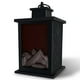 thumbnail image 3 of Bewildely Linterna decorativa de chimenea Vintage, lámpara de con pilas, decoración de luz, decoración de arte para el hogar, adornos de Iluminación y accesorios Bewildely HA011958-00B, 3 of 6