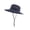 Navy, variant on Lispipm Wide Brim Sun Hat for Women Men Breathable Mesh Packable Bucket Hats Outdoor Fishing Hiking Beach Garden Work Caps Black