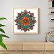 thumbnail image 4 of Mandala de flor de diamante de círculo completo 5D DIY Likrtyny Arte deco, 4 of 9