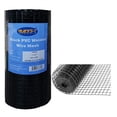 thumbnail image 1 of Black PVC Coated Welded Wire Mesh Garden Economy Fence 24 Inch x 50 Foot-1 Inch x 1 Inch 16GA, 1 of 5