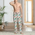 thumbnail image 2 of Rateoe Christmas Hohoho 1 Pattern Men’s Ultra-Soft Comfy Pajama Lounge Pants Sleepwear,Comfortable Lounge Wear,lightweight Pajamas, Casual Home Wear-Large, 2 of 6