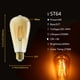 thumbnail image 1 of Bombilla LED de cristal para decoración del hogar, filamento ST64, 6 piezas, 6W, 8W, E27, B22, Retro, Edison, Vintage, 220V, 240V, 2700K, 4000K, 1 of 4