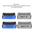 thumbnail image 3 of Mini PC sin ventilador, doble LAN, Core i5 5200U, i3 5005U, Celeron 2955U, 2 COM, RS232, DDR3L, WIFI, Linux, Ubuntu, minicomputadora industrial, 3 of 4