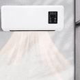 thumbnail image 2 of Heater Household Bathroom Heater Wall-Mounted Electric Heater Dual-Purpose Electric Heater Fast Heating US Plug,1 x Wall-mounted heater 1 x Plug, 2 of 8