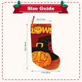 thumbnail image 3 of Rateoe Halloween Pumpkin Print Christmas Stockings,18 Inch Large Christmas Stockings Decoration Ornaments for Holiday Home Fireplace Indoors, 3 of 8