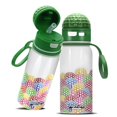 thumbnail image 2 of Botella de agua con tapa de paja con patrón de golf; Aislamiento térmico doble Flip & Sip de acero inoxidable; Botella deportiva; Taza al aire libre, 2 of 7