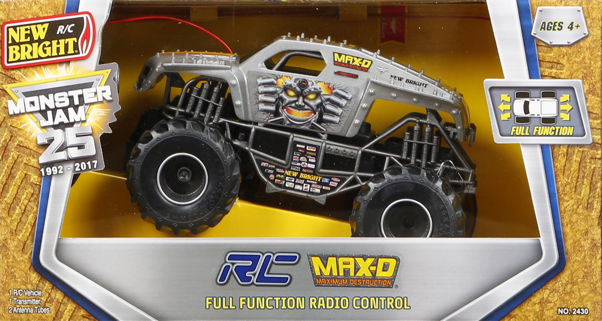 rc max d monster truck