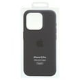 thumbnail image 3 of Apple iPhone 15 Pro Silicone Case with MagSafe - Black, 3 of 7