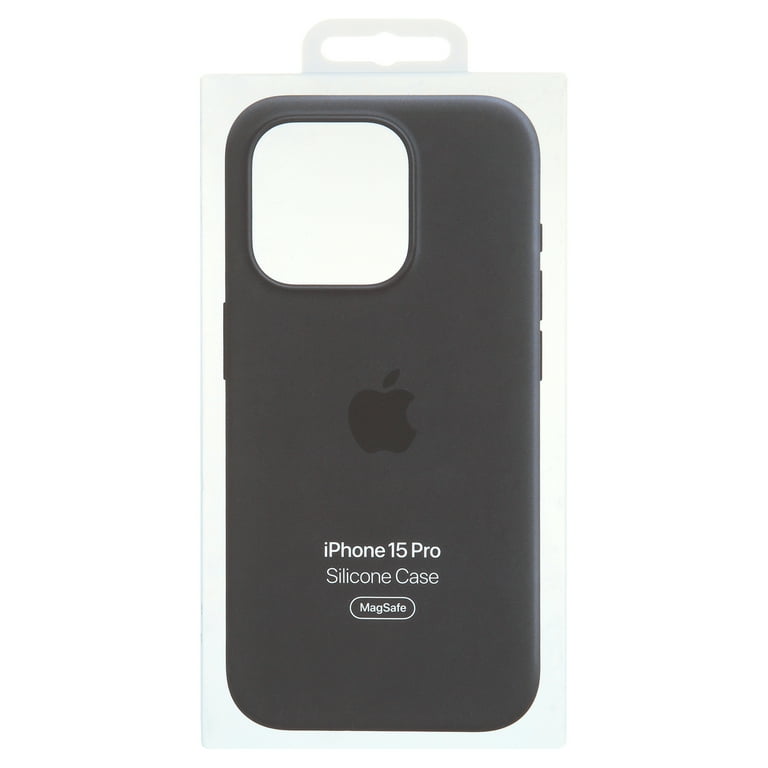 iPhoneアクセサリー iPhone 15 Pro Silicone Case Apple iPhone 15 Pro Silicone Case with MagSafe - Black