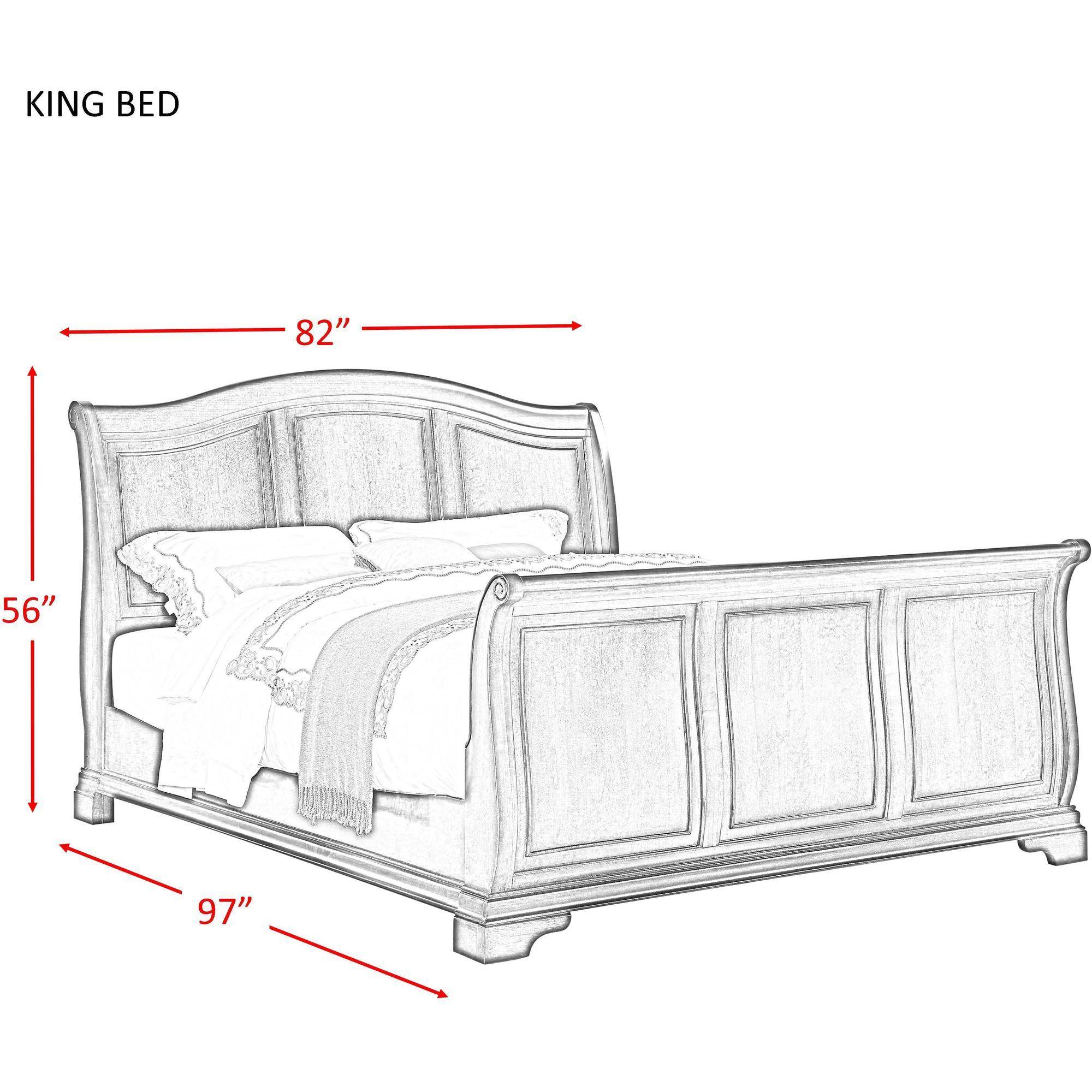 Picket House Furnishings Conley Cherry Queen Sleigh Bed