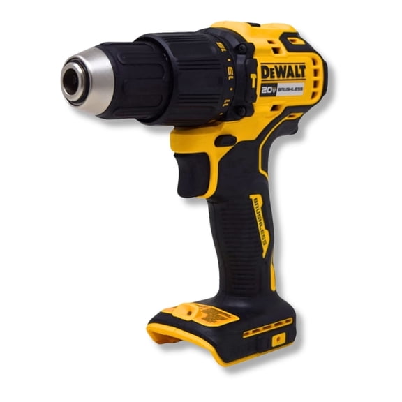 DEWALT DCD798B-NBX 20V MAX XR Brushless Cordless Drill/Driver, Compact 2-Speed High-Performance Drill with LED Work Light, 1/2-Inch Chuck, Variable Speed, Tool Only (Battery & Charger Not Included)